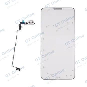 Connecteur USB-C avec nappe pour iPhone Air (origine, bleu ciel) — vue 1