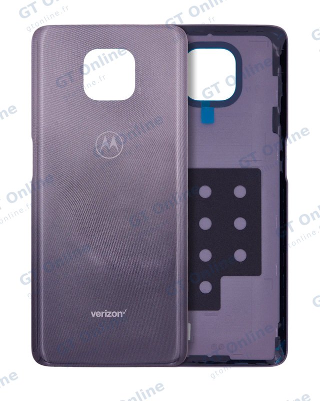 Vitre arrière pour Motorola Moto G Power (XT2117-3 / XT2117-3PP / 2021) (origine, Flash Gray, Verizon)