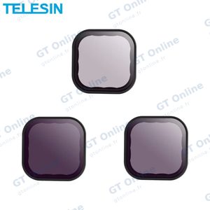 Kit de Filtre Lentille TELESIN GP-FLT-902 pour GoPro 11, 10 & 9 (ND8 + ND16 + ND32)