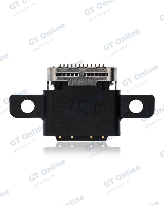 Connecteur de charge à souder — format Type C, 24 broches, 2 points de fixation (C335)