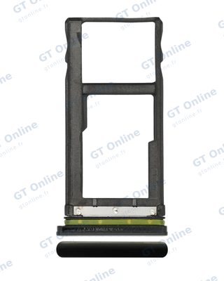 Tiroir SIM pour Motorola One Vision (XT1970 / 2019) / P50 (XT1970 / 2019) (noir)