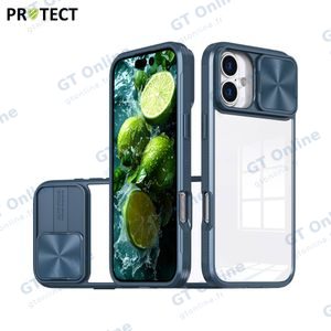 Coque de Protection IE027 PROTECT pour Apple iPhone 16 Bleu Marine