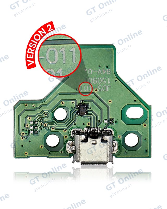 Carte de charge micro-USB à nappe 12 broches pour manette Sony DualShock 4 (PS4) — version 2 : JDS-011