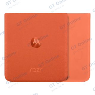 Vitre arrière pour Motorola Razr / Razr 50 (XT2453 / 2024) (origine, orange Spritz)