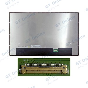Dalle Ordinateur Portable 16.0" Slim FHD (1920x1200) LCD 60Hz 30pin Droite 17mm, sans Fixations ~349mm