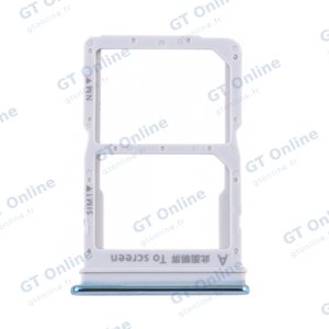 Tiroir Sim Premium Huawei P Smart 2020 Bleu Aurore