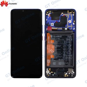 Bloc Écran Complet avec Châssis et Batterie Original Huawei Mate 20 Pro 02352GGC Twilight