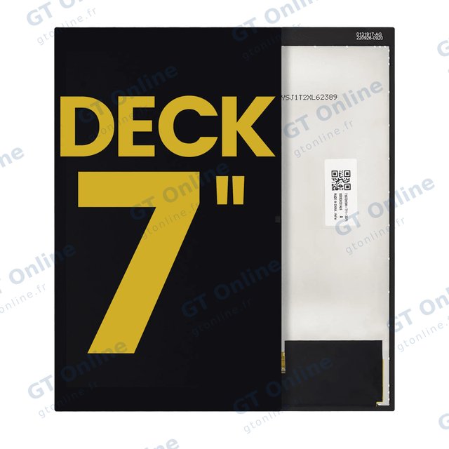 Écran pour Valve Steam Deck 7" (2022) (Anti-Glare Version, reconditionné)