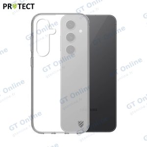 Coque Silicone PROTECT pour Samsung Galaxy S24 FE S721B Transparent