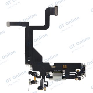 Dock de charge pour Apple iPhone 13 Pro (origine d'occasion, argent)