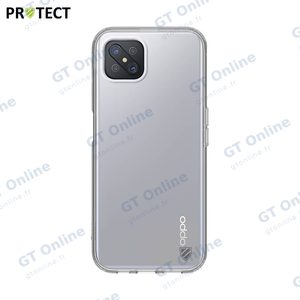 Coque Silicone PROTECT pour OPPO Reno 4 Z 5G Transparent — vue 2