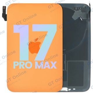 Vitre arrière pour Apple iPhone 17 Pro Max (pack service origine, Cosmic Orange)