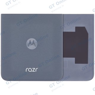 Cache arrière inférieur pour Motorola Razr / Razr 40 XT2323 (2023) (origine, vert sauge)