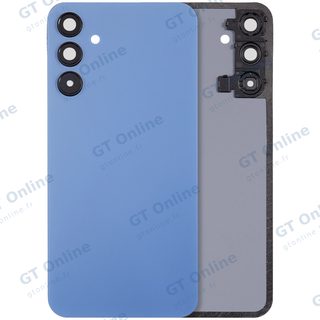 Vitre arrière pour Samsung Galaxy A15 5G (A156 / 2023) (sans logo, compatible premium, Optimistic Blue)