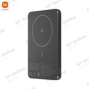 Batterie Externe Power Bank sans Fil Magnétique Xiaomi BHR08PMGL Super Slim 5000mAh Noir — vue 2