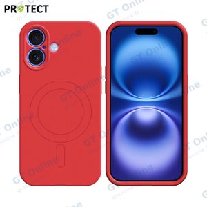 Coque de Protection IZ001 PROTECT pour Apple iPhone 16 Plus MagSafe Rouge