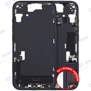 Châssis pour Apple iPhone 15 (version EU, origine d'occasion — grade A, noir)