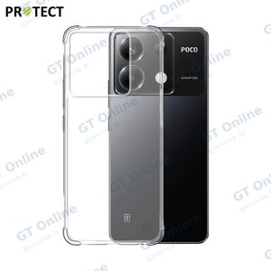 Coque Silicone Renforcée PROTECT pour Xiaomi Redmi Note 13 Pro 5G/Poco X6 5G Transparent