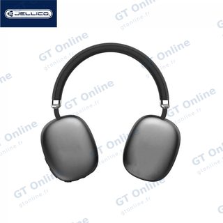 Casque audio sans fil Bluetooth JELLICO HD1 — noir