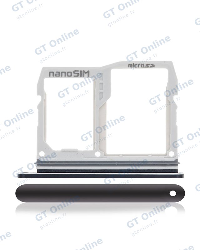 Tiroir SIM pour LG V40 ThinQ / LG G8 ThinQ (noir)