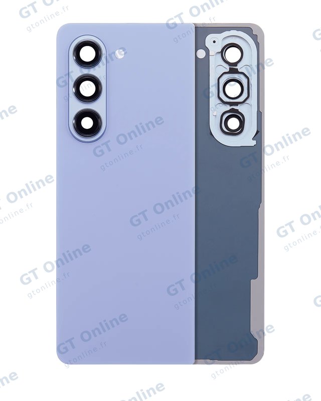 Vitre arrière pour Samsung Galaxy Z Fold 5 (pack service origine, Icyblue)
