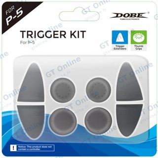 Kit de poignées et déclencheurs pour manette PlayStation 5 DOBE TP5-0513