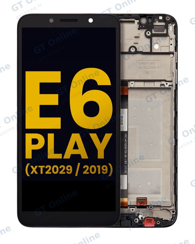 Écran pour Motorola Moto E6 Play (XT2029 / 2019) (reconditionné, toutes couleurs)