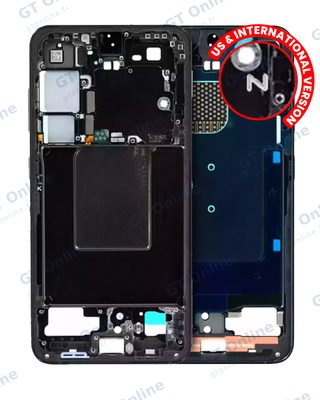 Châssis pour Samsung Galaxy S24 5G (version US & internationale, noir onyx)
