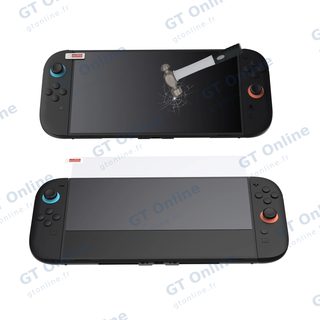 Films de protection verre trempé anti-lumière bleue pour Nintendo Switch 2 DOBE TNS-3166B (lot de 2)
