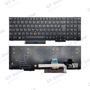 Clavier PC Portable Lenovo ThinkPad L580 20LX 20LW / L590 20Q8 20Q7 / T590 20N5 20N4 / P72 20MC 20MB / P73 20QS