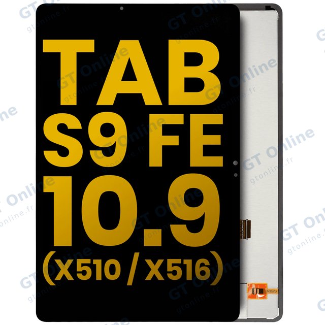 Écran pour Samsung Galaxy Tab S9 FE 10.9" (X510 / X516 ) (2023) (reconditionné, noir)