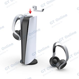 Support pour casque sur PlayStation 5 DOBE TP5-0595 — blanc