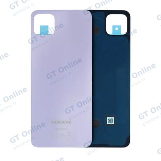 Vitre arrière pour Samsung Galaxy A22 5G (A226 / 2021) (pack service origine, violet)