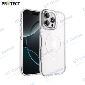 Coque de Protection MagSafe MS01 PROTECT pour Apple iPhone 16 Pro Max Blanc