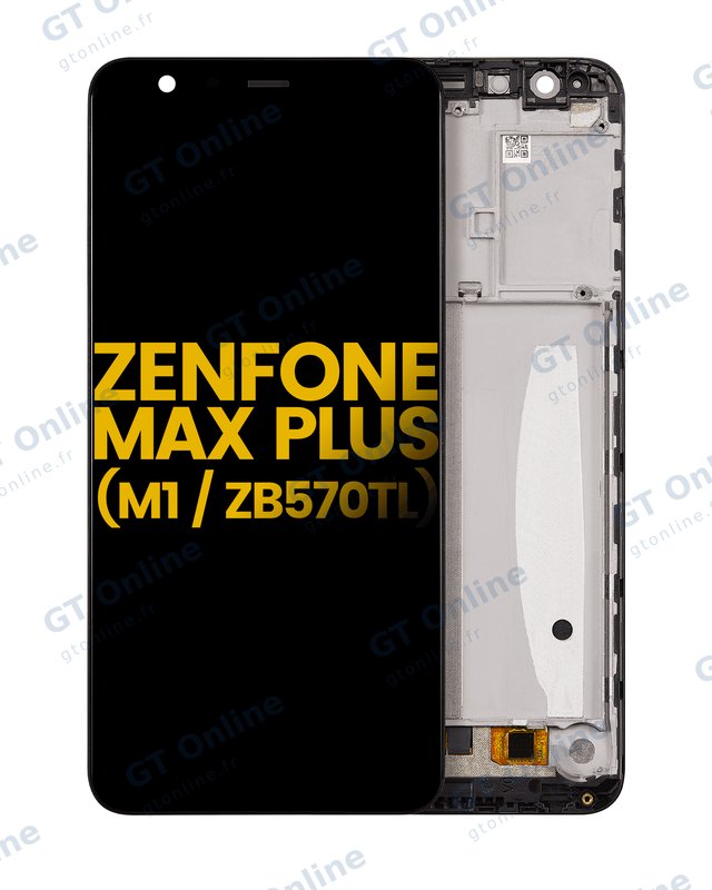 Écran LCD avec châssis pour Asus Zenfone Max Plus (M1) ZB570TL (reconditionné, toutes couleurs)