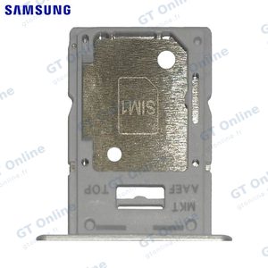 Tiroir SIM Original Samsung Galaxy M15 5G M156/Galaxy M35 5G M356 GH98-49063B Gris