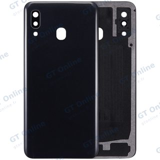 Vitre arrière pour Samsung Galaxy A30 (A305 / 2019) (compatible premium, noir)