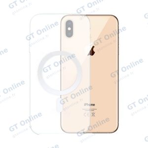 Coque Silicone MagSafe Compatible pour Apple iPhone XS Max Transparent