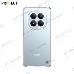Coque Silicone Renforcée PROTECT pour Xiaomi Redmi Note 15 Pro 4G Transparent — vue 2