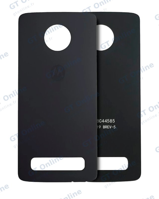 Vitre arrière pour Motorola Moto Z4 (XT1980-3 / XT1980-4 / 2019) (origine, gris)