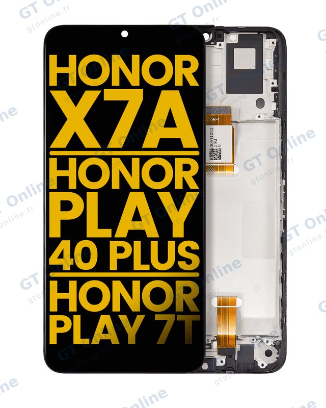 Écran pour Honor X7A / Honor Play 40 Plus / Honor Play7T (reconditionné, toutes couleurs)