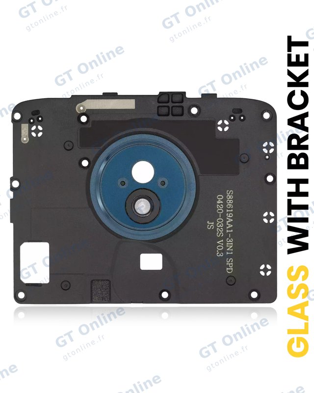 Lentille de caméra arrière avec support pour Motorola Moto G7 Power (XT1955 / 2019) (Ceramic Blue, version US)