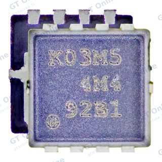 Transistor MOSFET PPBUS pour Apple MacBook Pro 13" / 15" A1278 / A1286 (2012) (High / Low: RJK03M5DNS: 30V / 25A / 6.3mohm: HWSON-8 Pin)