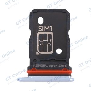 Tiroir Sim Premium Vivo X60 Pro Bleu Givre