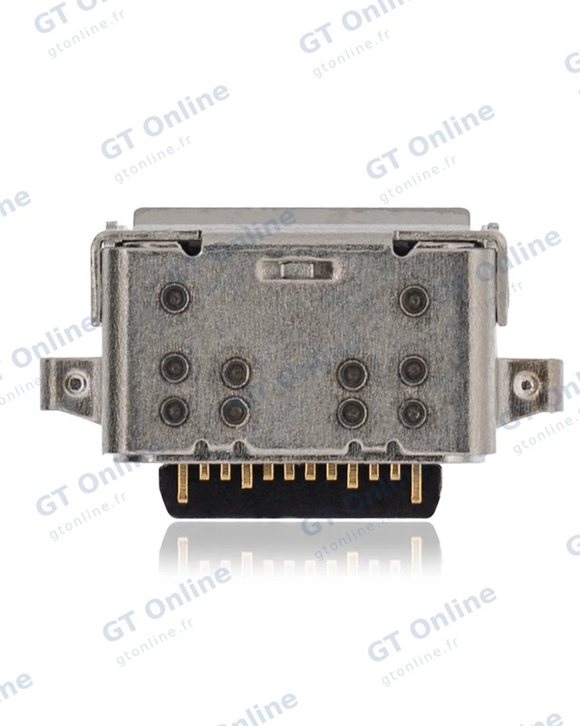 Connecteur de charge à souder — format Type C, 24 broches, 4 points de fixation (C327)