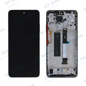Écran Tactile Premium avec Châssis Xiaomi Mi 10T Lite 5G/Redmi Note 9 Pro 5G Bleu Azur