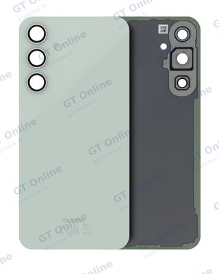Vitre arrière pour Samsung Galaxy S23 FE (pack service origine, Mint)