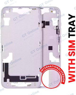 Châssis pour Apple iPhone 14 (version EU, compatible premium, violet)