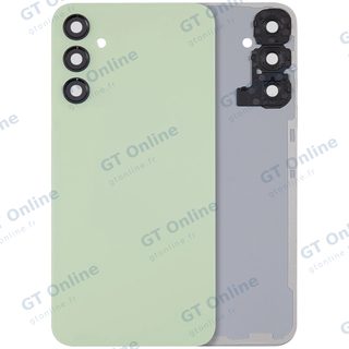 Vitre arrière pour Samsung Galaxy A24 4G (A245 / 2023) (sans logo, compatible premium, Lime Green)