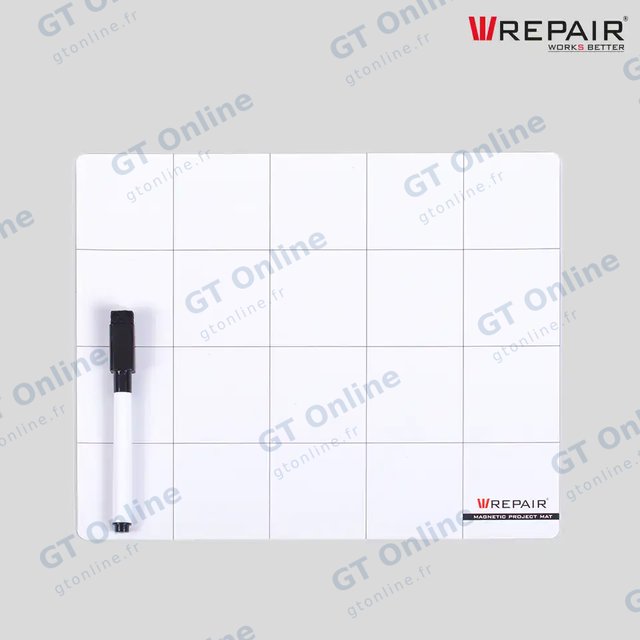 Tapis magnétique de projet Wrepair 30 × 25 cm